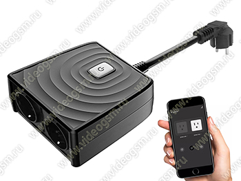 Умная уличная влагозащищенная двойная WI-FI розетка - SmartСтраж 18EU-Street