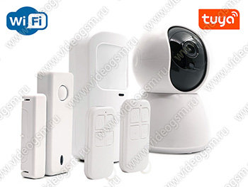 Wi-Fi видеосигнализация TUYA SmartСтраж Video-Alarm 4-W с видеокамерой 2mp Wi-Fi видеосигнализация TUYA SmartСтраж Video-Alarm 4-W с видеокамерой 2mp