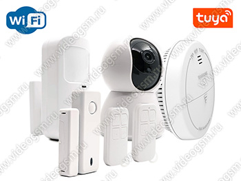 Пожарная Wi-Fi видеосигнализация TUYA SmartСтраж Video-Alarm 5-W