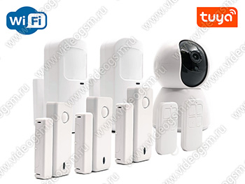 Охранная Wi-Fi видеосигнализация TUYA SmartСтраж Video-Alarm 7-W Охранная Wi-Fi видеосигнализация TUYA SmartСтраж Video-Alarm 7-W