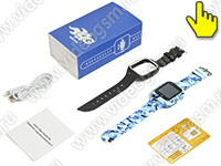 Умные детские 4G smart часы TrakFon - ARMY-Blue-4G с телефоном и GPS Умные детские 4G smart часы TrakFon - ARMY-Blue-4G с телефоном и GPS
